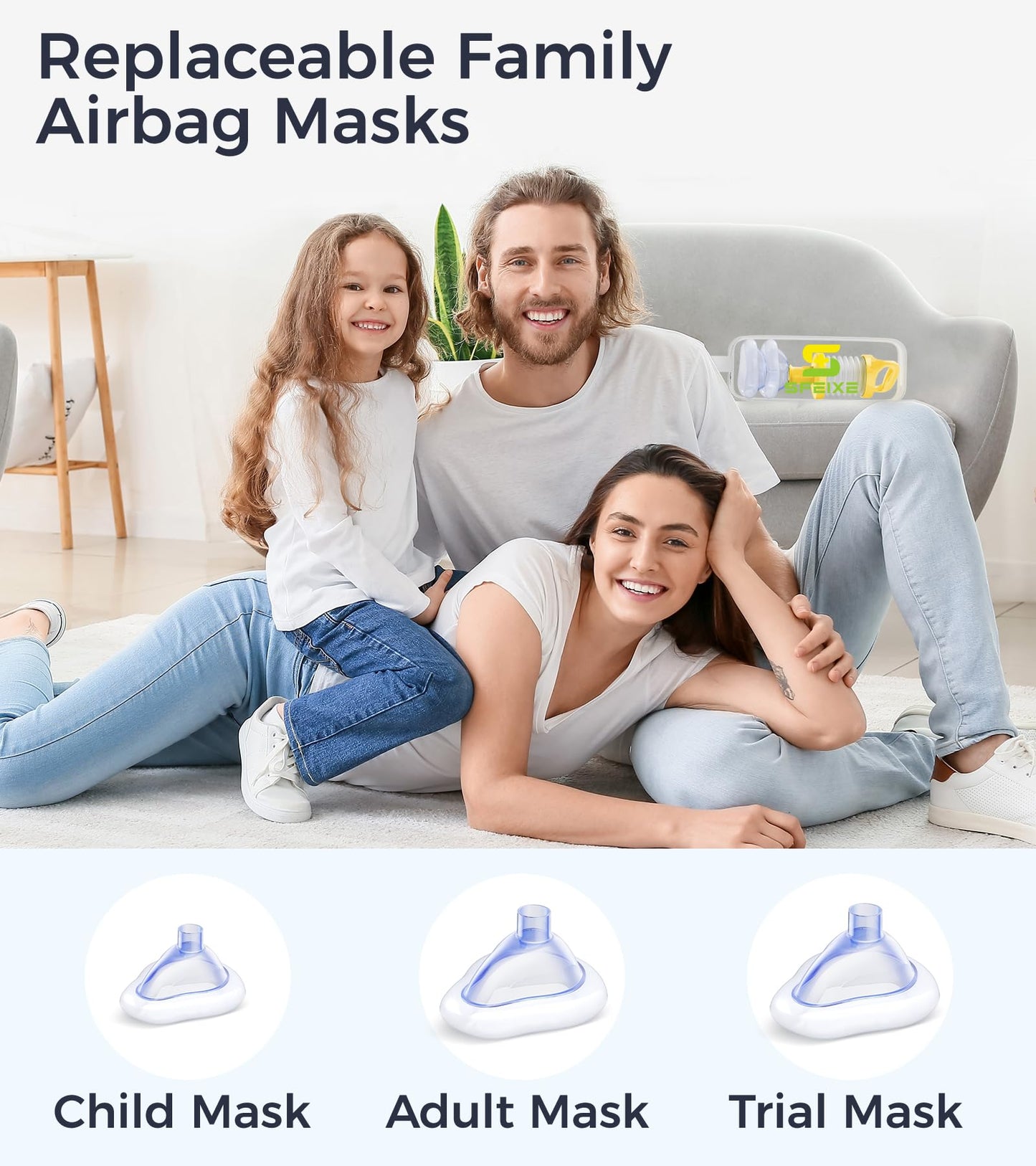 SFEIXE Choking Rescue Device, Portable Suction Rescue Device First Aid Kit for Kids and Adults, Portable Airway Suction Device | Anti Choking Device for Children and Adults Home Kit - Available at All In One Marketplace Canada