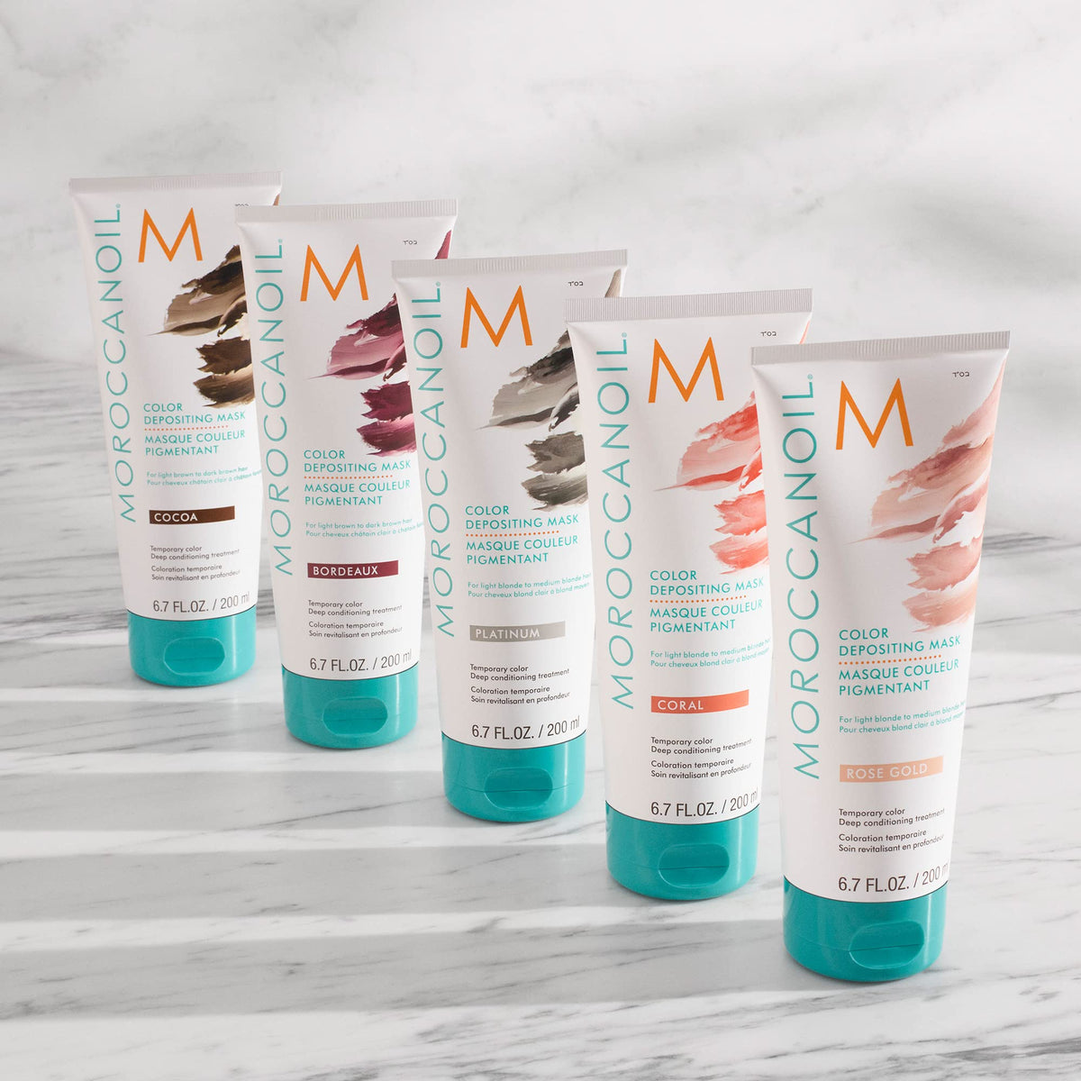 Moroccanoil Color Depositing Mask, Platinum, 6.7 Fl. Oz.