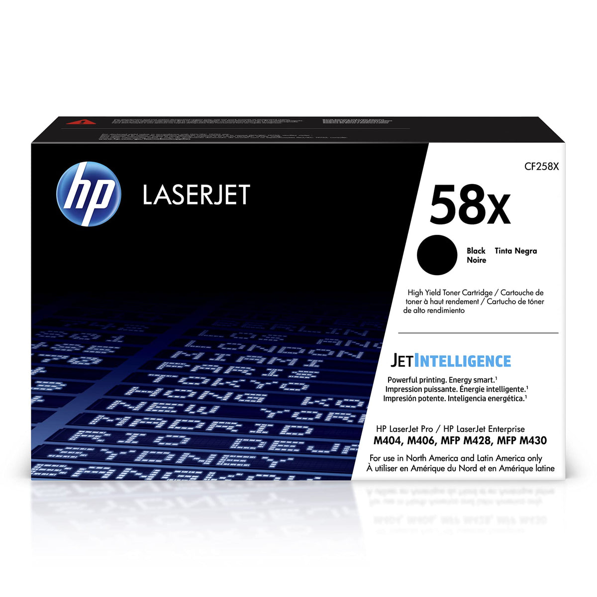 HP 58X (CF258X) High Yield Black Original Toner Cartridge