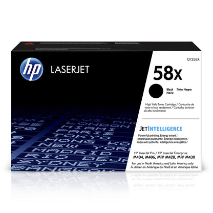 HP 58X (CF258X) High Yield Black Original Toner Cartridge