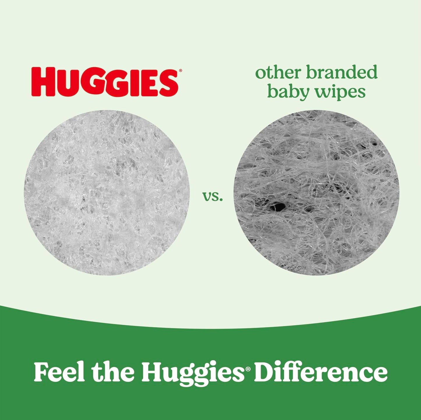 Huggies Sensitive Baby Wipes, Natural Care Baby Diaper Wipes, Unscented, Hypoallergenic, 99% Purified Water, 10 Flip-Top Packs (560 Wipes Total)