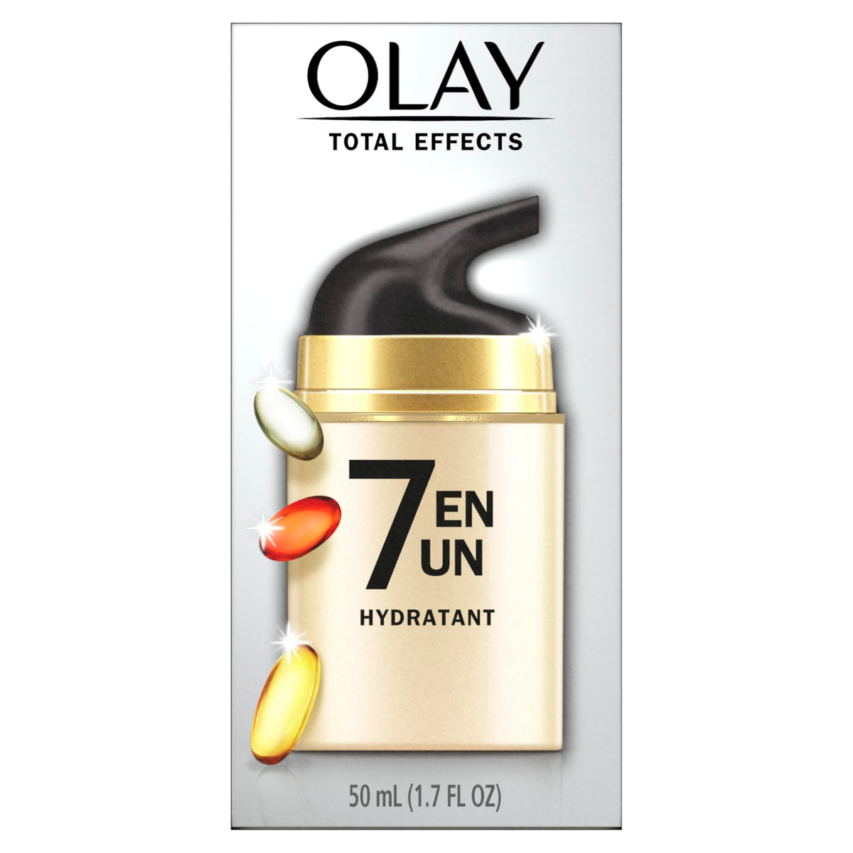 Olay Total Effects 7-In-One Anti-Aging Face Moisturizer with VitaNiacin Complex II, Vitamin B3, 50 mL