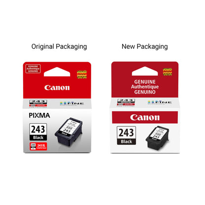 Canon PG-243 Black Ink Cartridge Compatible to Printer iP2820 MX492, MG2420, MG2520, MG2920, MG2922, MG2924 MG3020, MG2525, TS3120, TS302, TS202 and TR4520