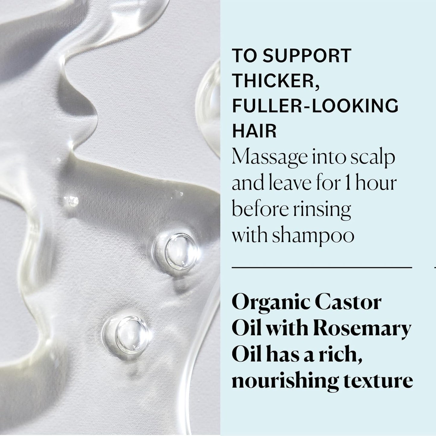 Sky Organics USDA Organic Castor Oil and Rosemary Oil, Strengthening Hair Oil Blend, Pure & Potent, Hexane-Free, Invigorates Scalp, Supports Fuller-Looking Hair, 6 fl oz - Available at All In One Marketplace Canada