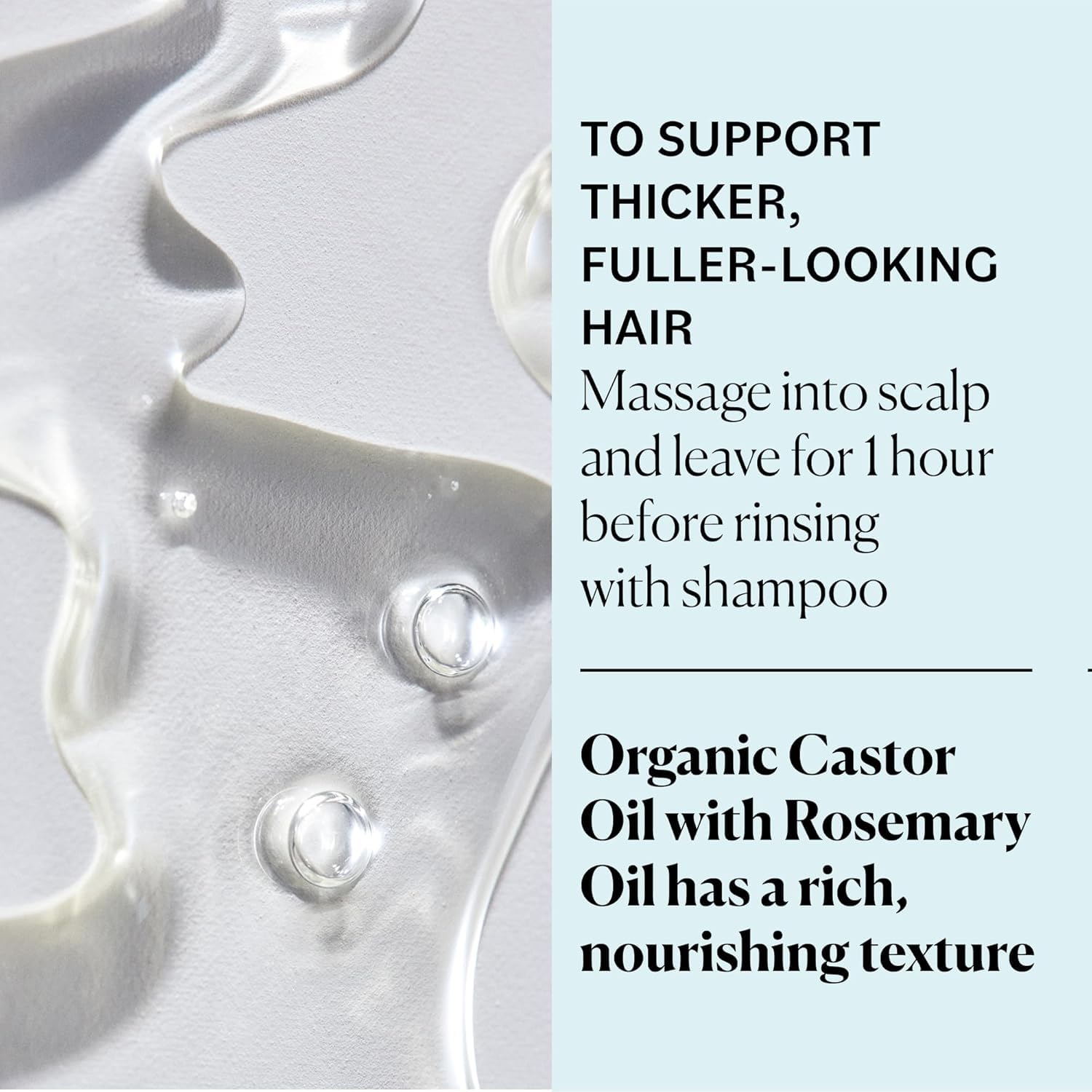 Sky Organics USDA Organic Castor Oil and Rosemary Oil, Strengthening Hair Oil Blend, Pure & Potent, Hexane-Free, Invigorates Scalp, Supports Fuller-Looking Hair, 6 fl oz - Available at All In One Marketplace Canada