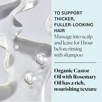 Sky Organics USDA Organic Castor Oil and Rosemary Oil, Strengthening Hair Oil Blend, Pure & Potent, Hexane-Free, Invigorates Scalp, Supports Fuller-Looking Hair, 6 fl oz - Available at All In One Marketplace Canada