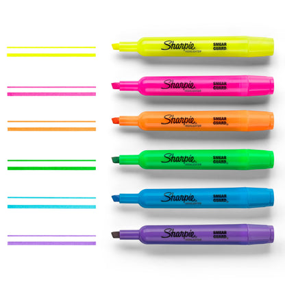 Sharpie Tank Highlighters, Chisel Tip, Yellow, 36 Count 🍁 All In One Marketplace Canada