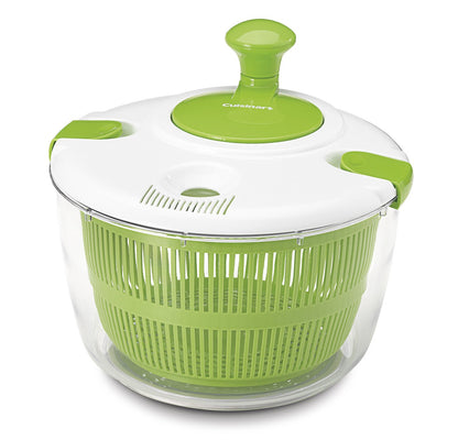 Cuisinart Salad Spinner with Easy-to-Spin Knob, 5-Qt Capacity (CTG-00-SASC)