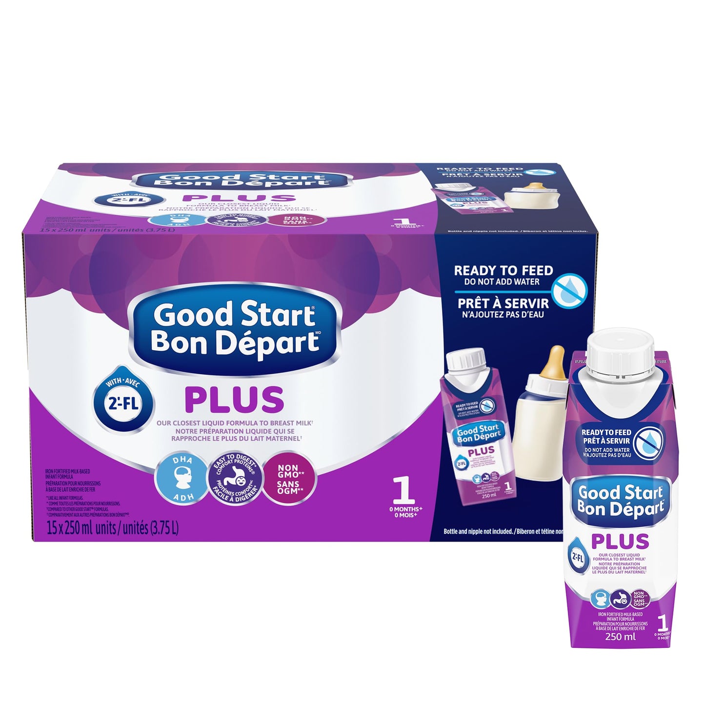 Good Start Plus 1 Ready-to-Feed Infant Formula, 15 x 250mL