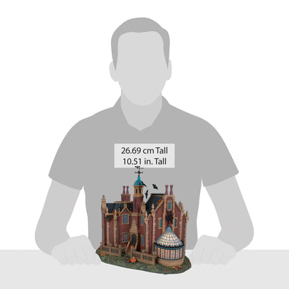 Department 56 Snow Village Halloween Disney World the Haunted Mansion Light Up Building, 10.51 Inch, Multicolor