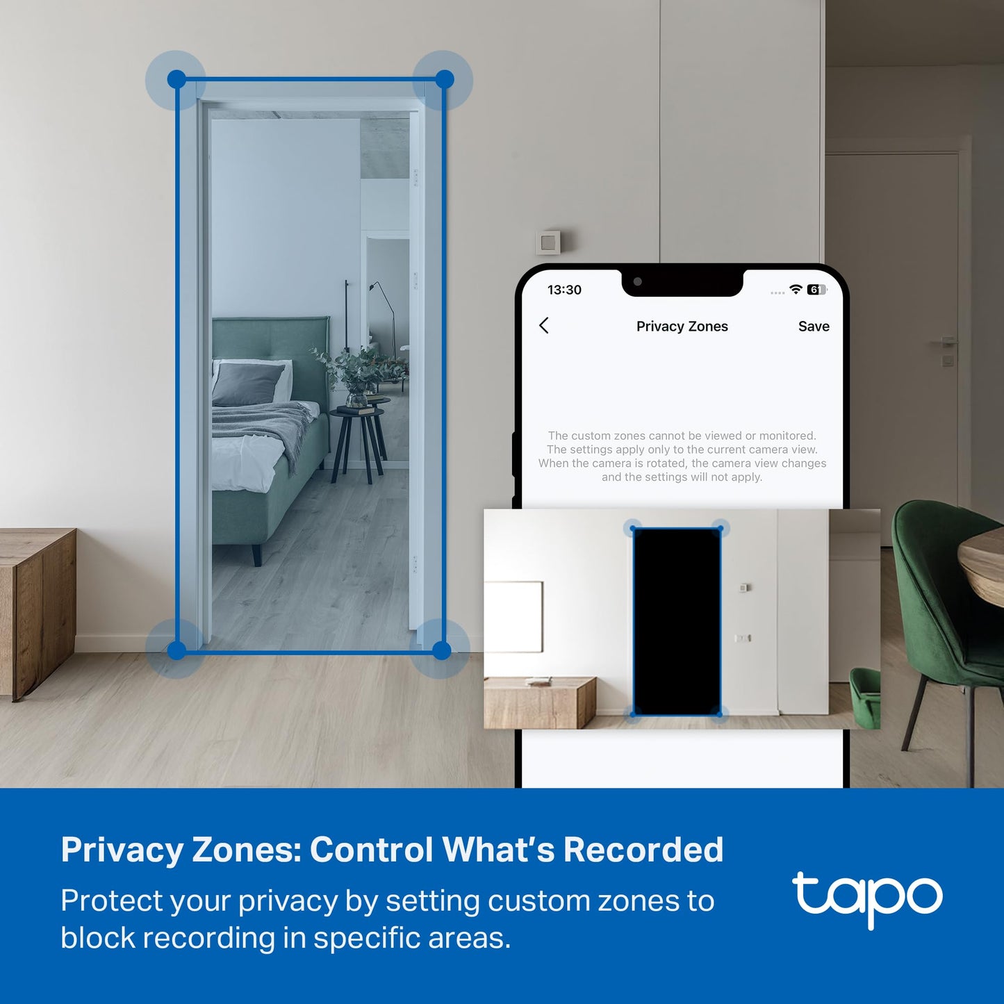 Tapo 4K 8MP Pan/Tilt Indoor Security Camera for Baby Monitor, No Monthly Fee, Pet Camera w/Motion Detect and Track, SD/Cloud Storage, Works w/Alexa, Google, and Samsung (Tapo C260)