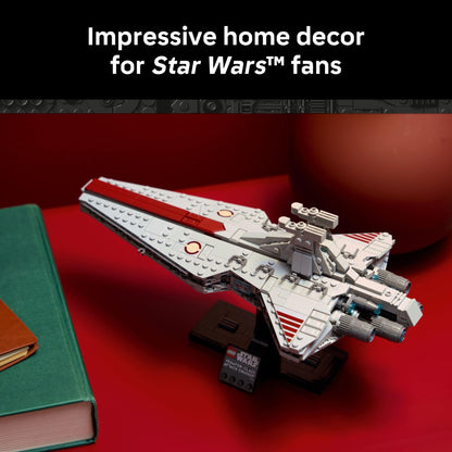 LEGO Star Wars Venator-Class Attack Cruiser Building Set for Adults, Men & Women, Ages 18+ - Movie Collectible & Room Decor for Office, Bedroom, or Book Shelf - Gift Idea for Birthdays - 75441 🍁 All In One Marketplace Canada
