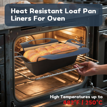 Silicone Bread Loaf Pan Liners: 2 Pack Bread Sling Mat for Baking 2lb Pan 🍁 All In One Marketplace Canada