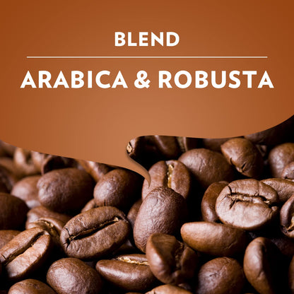 Lavazza Crema E Aroma Whole Bean Coffee Blend, Medium Roast, 1 kg Bag , Balanced medium roast with an intense, earthy flavor and long lasting crema, Non-GMO