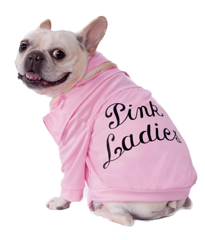 Veste Pink Ladies pour animal de compagnie, 40e anniversaire de Grease, par Rubies, pour soirées à thème et Halloween, très petite (XS)