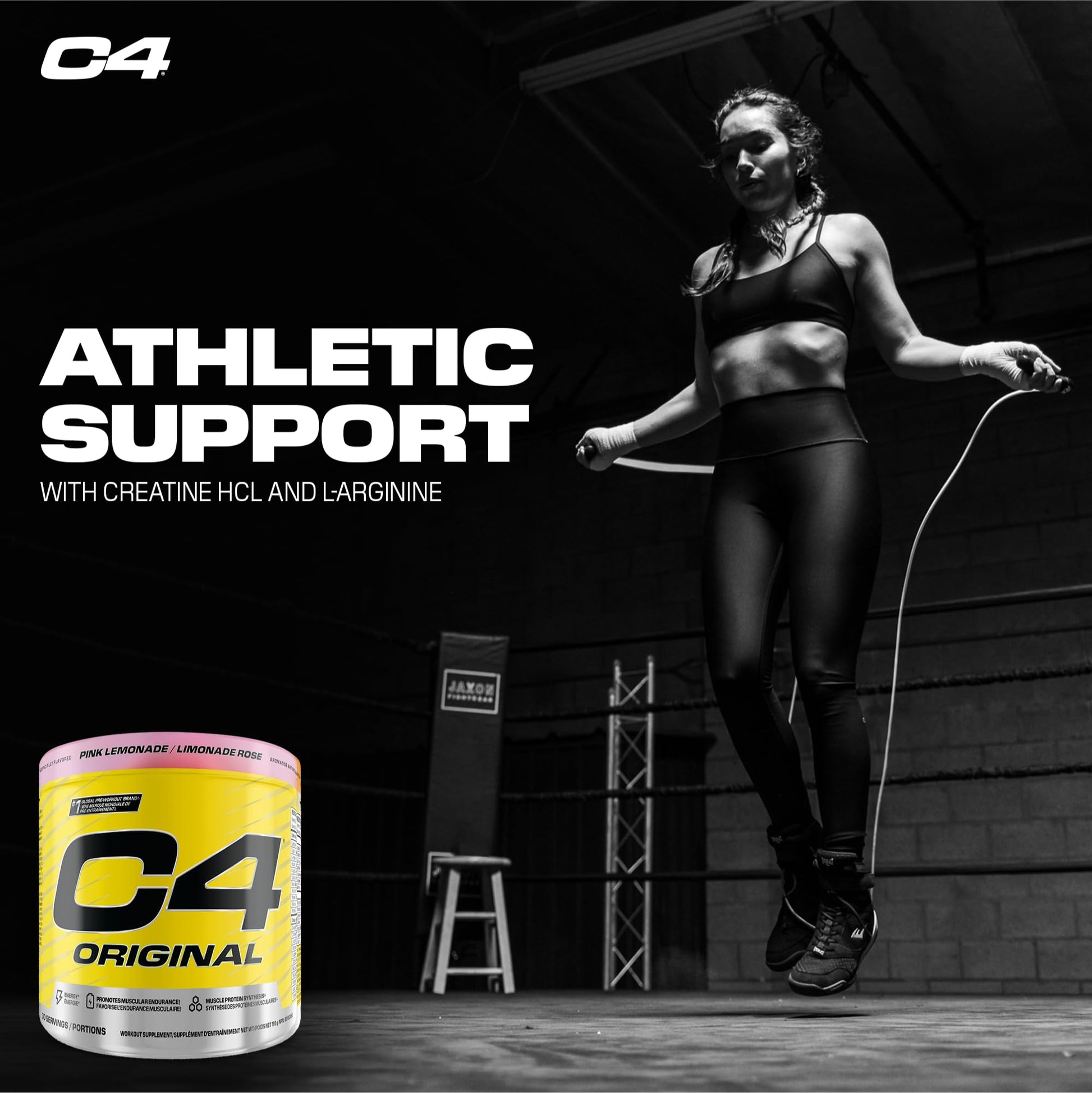 Cellucor C4 Original Pre Workout Powder - Sugar Free Preworkout Energy for Men & Women - 150mg Caffeine, Beta Alanine, Creatine - Pink Lemonade, 30 Servings Cellucor