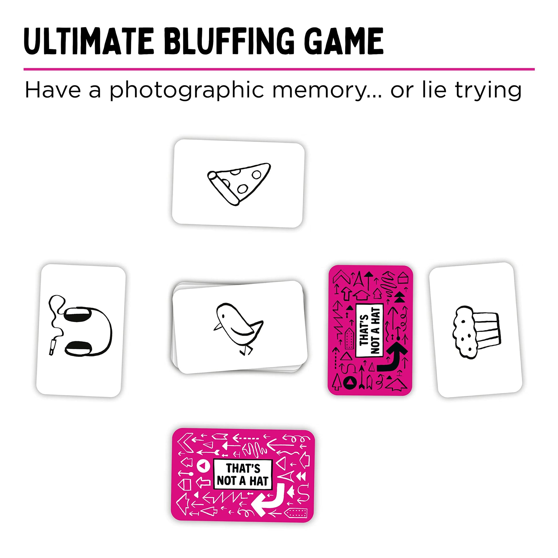 Ravensburger That's Not A Hat - Fun Bluffing & Memory Party Game for All Ages Components | Ideal for Family Gatherings | Great Replay Value | FSC-Certified Materials Ravensburger