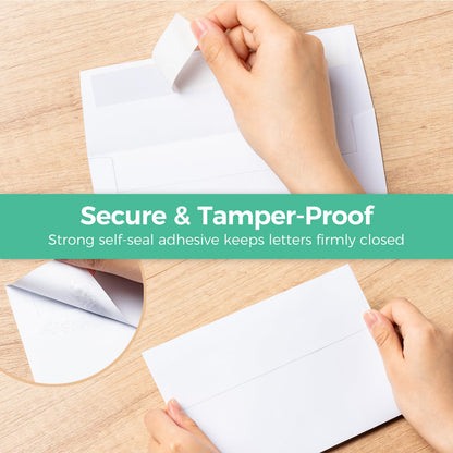 Ohuhu A7 Printable White 5x7 Self-Seal Envelopes 500-Pack 🍁 All In One Marketplace Canada