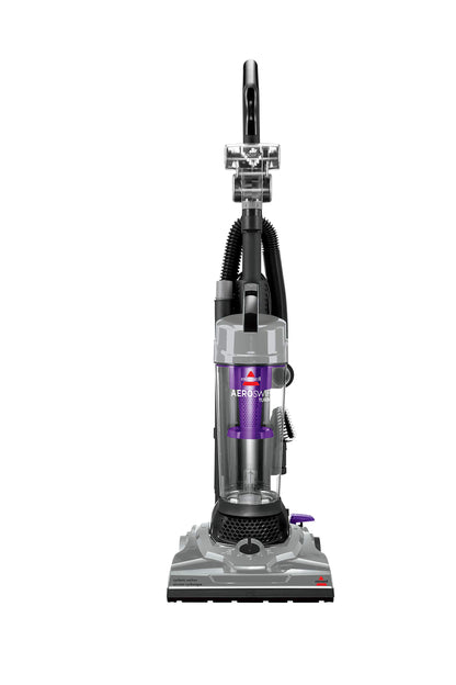 BISSELL AeroSwift Turbo Compact Upright Vacuum Cleaner, Cyclonic Dirt Separation, Built-in Lifetime Filter, TurboBrush Tool, Extension Wand, Bottom-Empty Tank, Lightweight Design, 1808B - Available at All In One Marketplace Canada