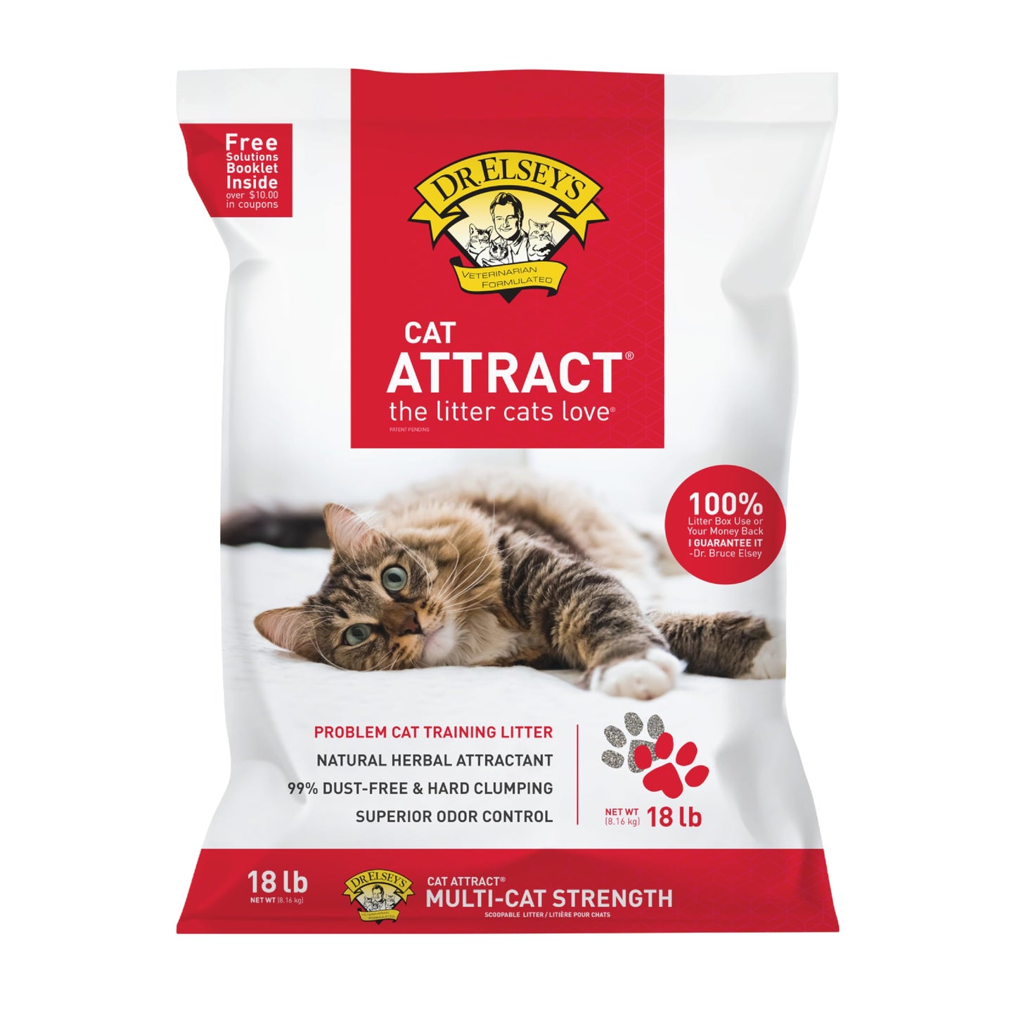 Dr. Elsey's® Cat Attract® Clumping Clay Cat Litter 18-lb. Bag 🍁 All In One Marketplace Canada