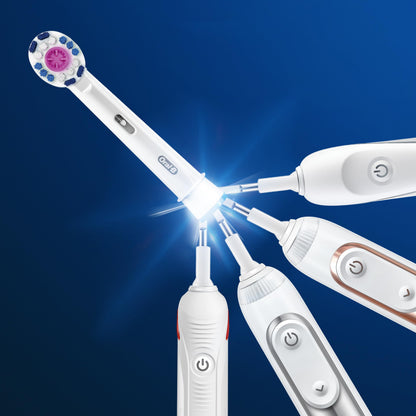 Oral-B 3D White X-Filament Replacement Brush Heads, 3 Count