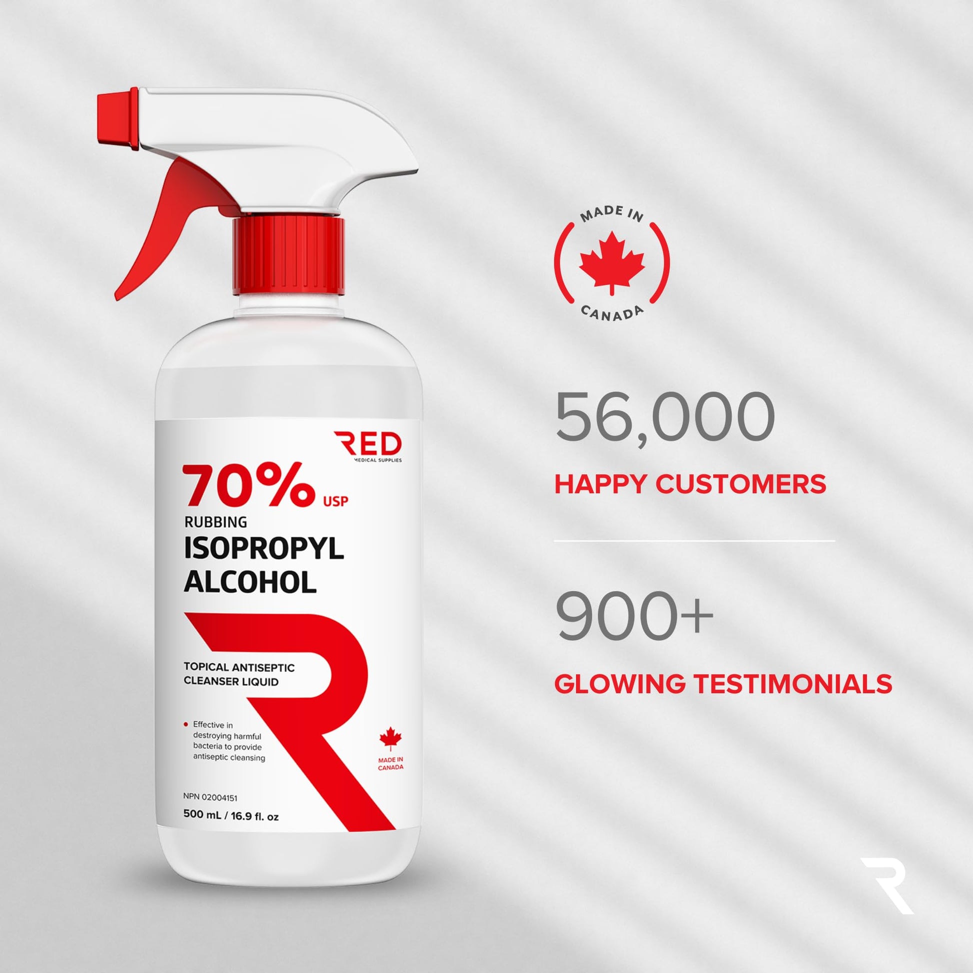 Isopropyl Rubbing Alcohol 70%, 500 mL - Pharmaceutical Grade, Surface & Screen Cleaner - 2 Bottles + Free Trigger Spray
