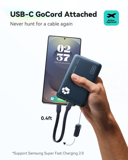 INIU 45W Fast Charging Power Bank, Smaller 10000mAh Travel Portable Charger