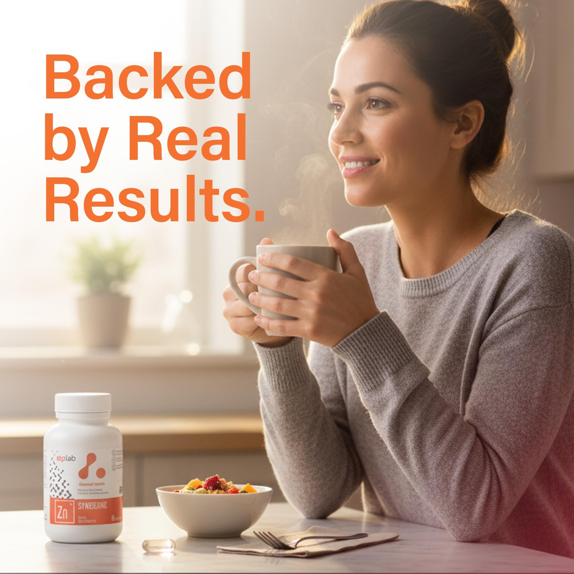 ATP LAB - Synerzinc, 90 Capsules 90-Day Supply - Zinc Supplement An Essential Mineral - Helps to Maintain Healthy Skin and Immune Function - Helps to Produce and Repair Connective Tissue - Available at All In One Marketplace Canada