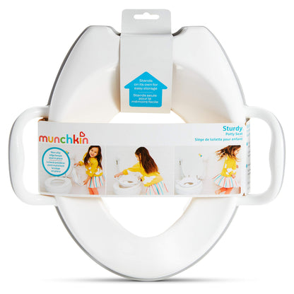 Munchkin Sturdy Potty Training Seat, Grey - Available at All In One Marketplace Canada