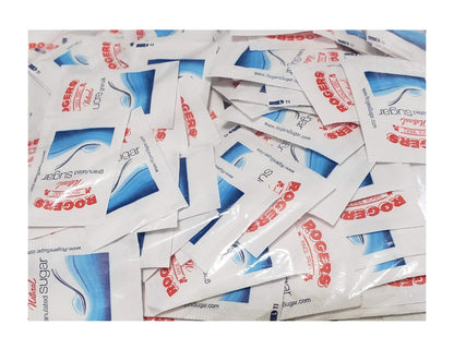 Rogers Granulated White Sugar Packets - 200 Count Box