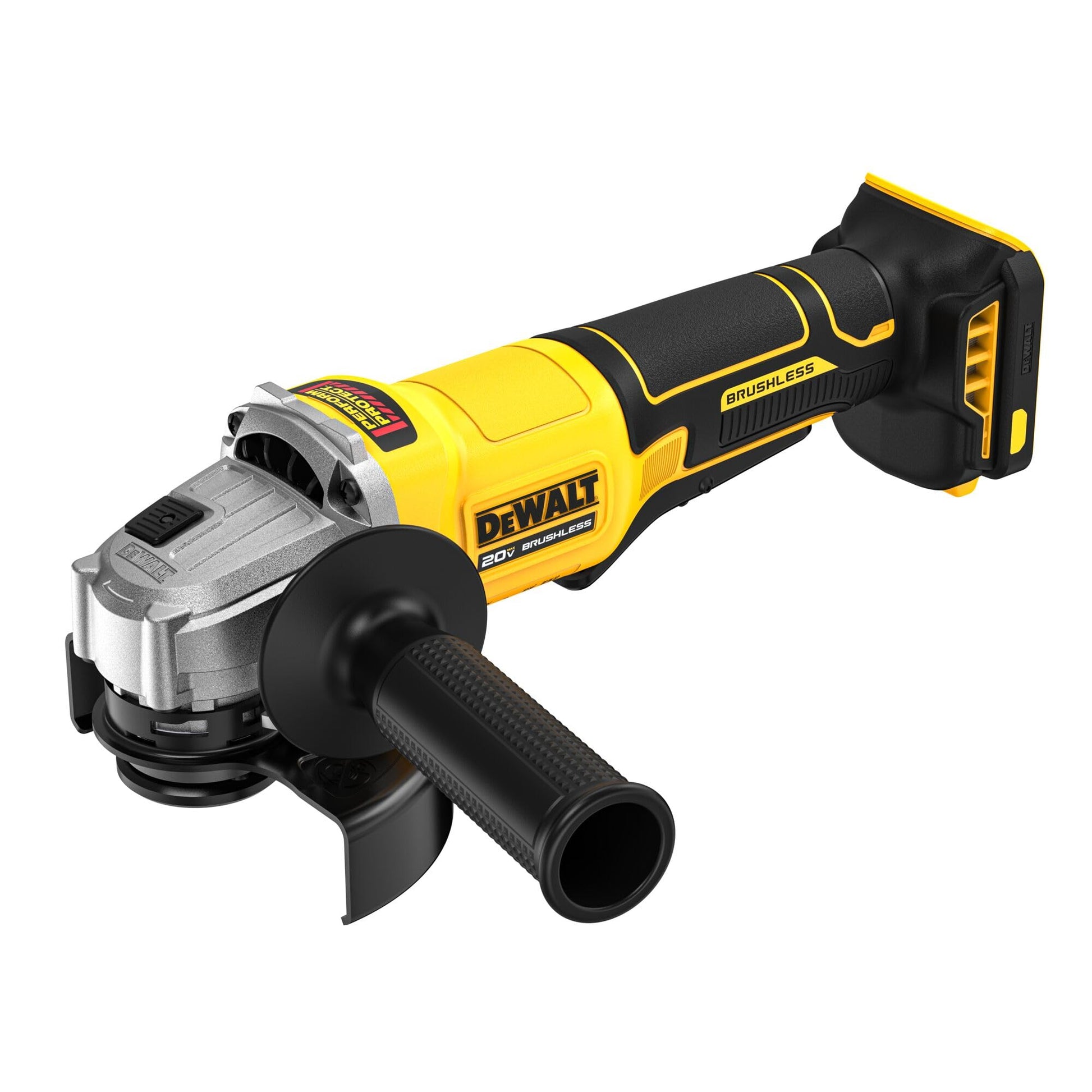 DEWALT 20V MAX Cordless 4 1/2 Inch Paddle-Switch Grinder, Bare Tool Only (DCG408B) DEWALT
