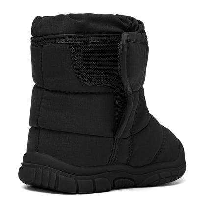MORENDL Toddler Snow Boots Baby Winter Boots Boy & Girl Walking Shoes Non-Slip Warm Fur Soft Solo Outdoor Booties Black Size 8 🍁 All In One Marketplace Canada