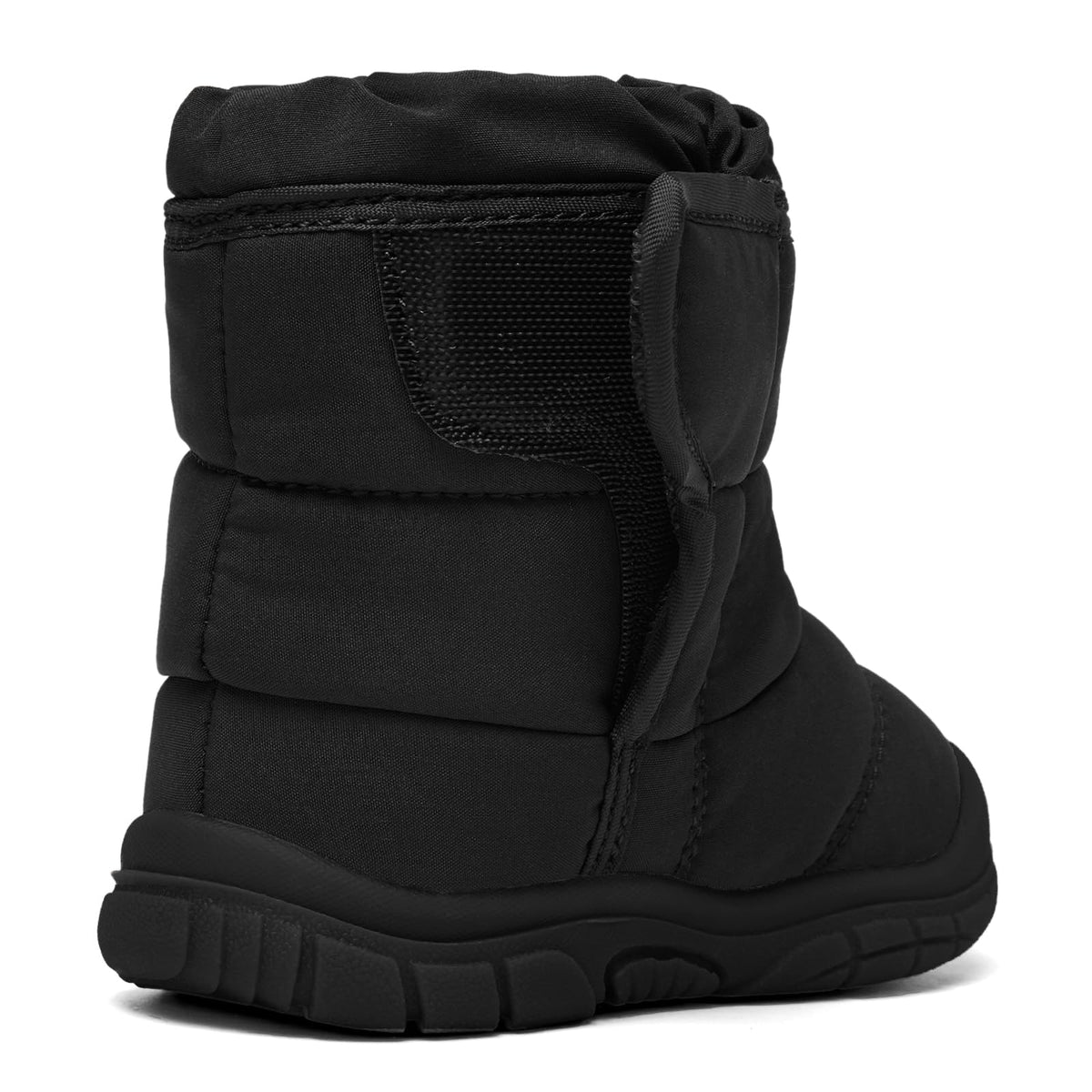 MORENDL Baby Snow Boots Toddler Winter Boots Boy & Girl Walking Shoes Non-Slip Warm Fur Soft Solo Outdoor Booties Black 12-15 Months 🍁 All In One Marketplace Canada