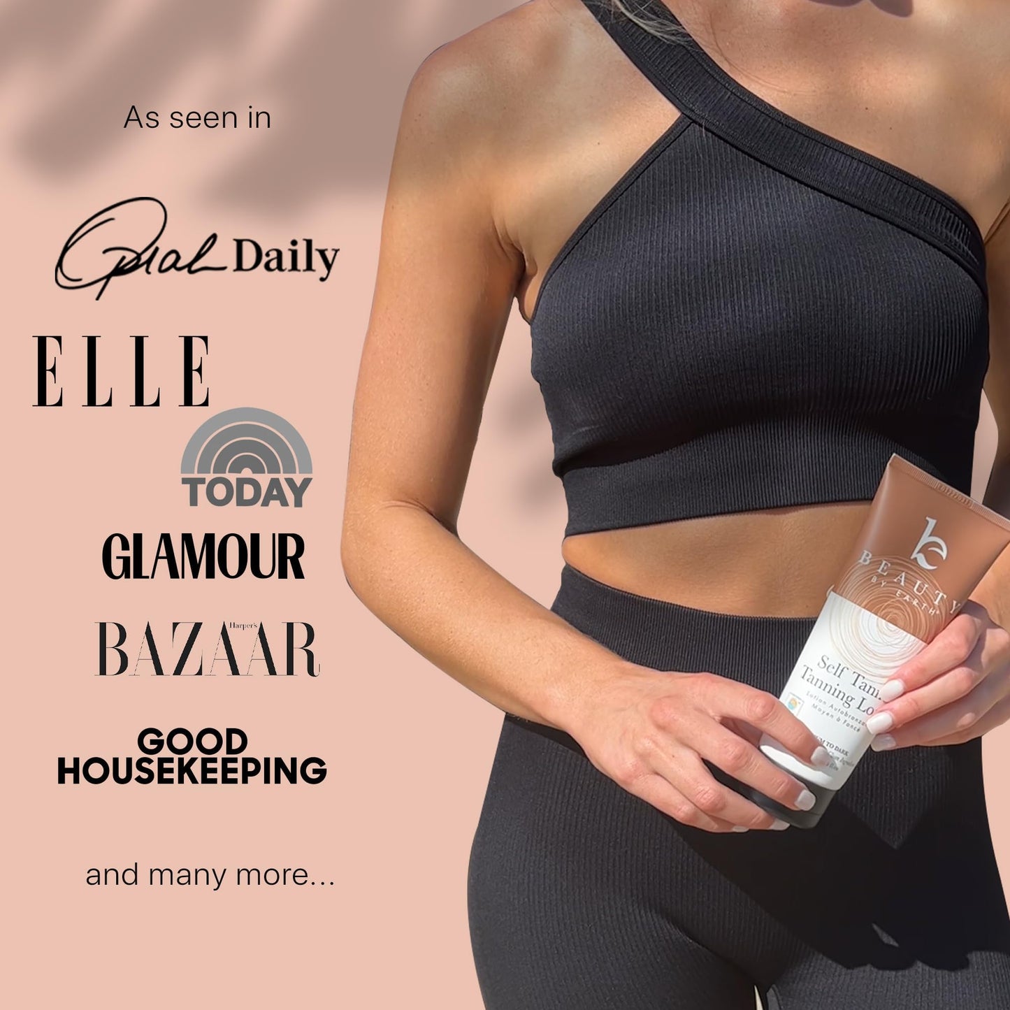 Self Tanner Tanning Lotion - Made with Natural & Organic Ingredients, Sunless Tanning Lotion for Body, Perfect Self Tan for Women & Men for a Natural Looking Glow, Fair to Medium - Available at All In One Marketplace Canada