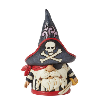 Figurine Enesco Jim Shore Heartwood Creek, gnome d'Halloween en costume de pirate, 14,5 cm, multicolore