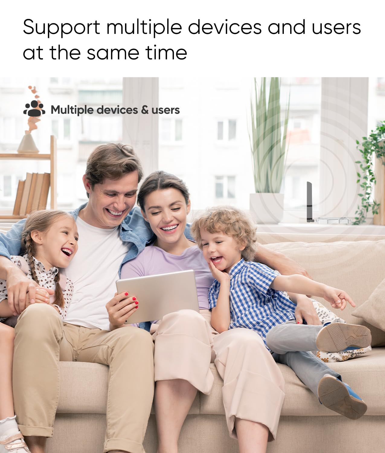 SignalBrick Cell Phone Booster for House & Cottage, Boost 3G 4G & LTE 5G Data Up to 3,000 sq ft, Cell Signal Booster Canada Support All Canadian Carriers-Bell, Telus, Rogers, Fido Etc