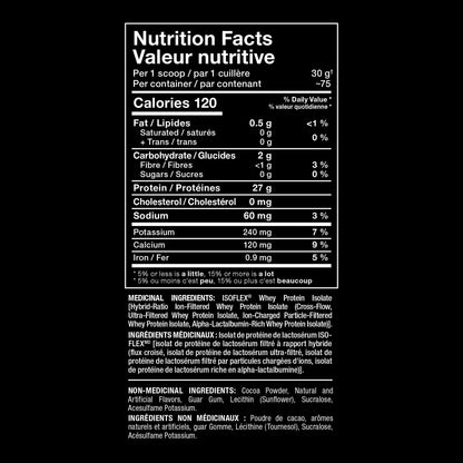 ALLMAX ISOFLEX Whey Protein Isolate, Chocolate, 5 lb
