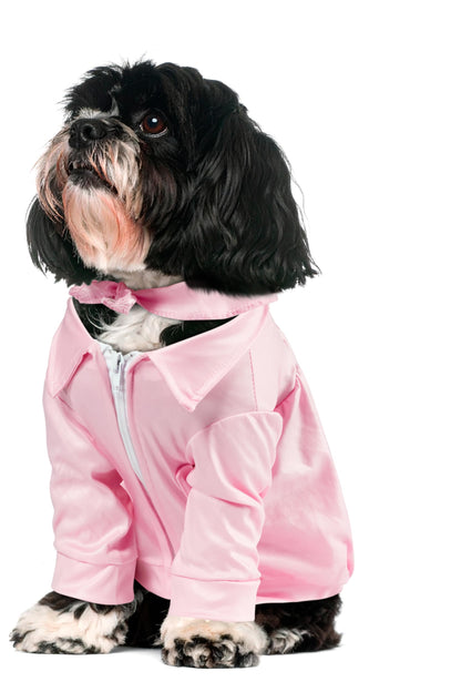 Veste Pink Ladies pour animal de compagnie, 40e anniversaire de Grease, par Rubies, pour soirées à thème et Halloween, très petite (XS)