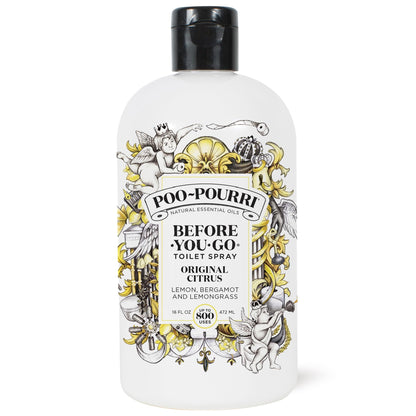 Poo-Pourri Original Citrus, 16 ounces - Available at All In One Marketplace Canada