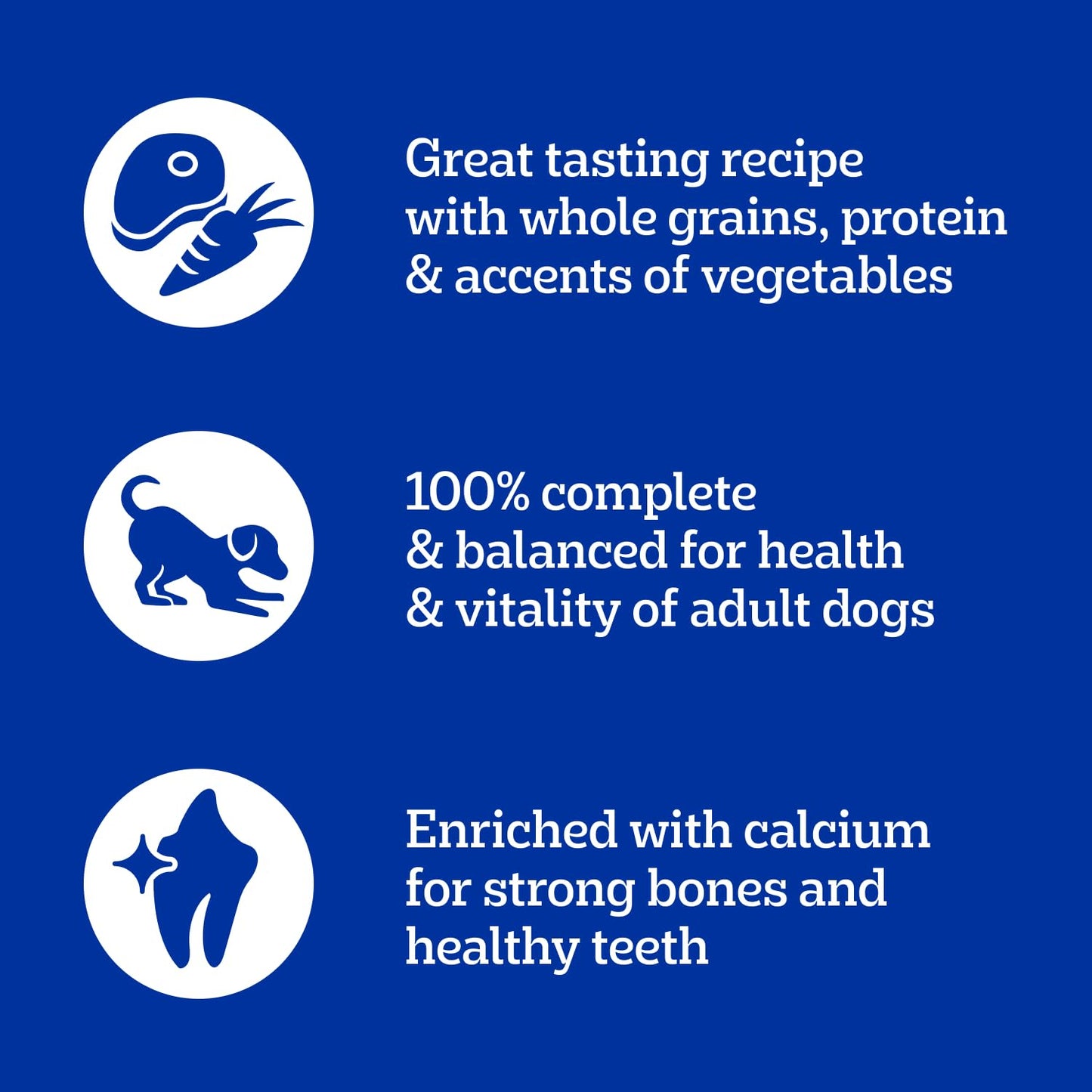 PEDIGREE Vitality+ Dry Food for Adult Dogs, Hearty Beef & Vegetable Flavour, 20kg Bag