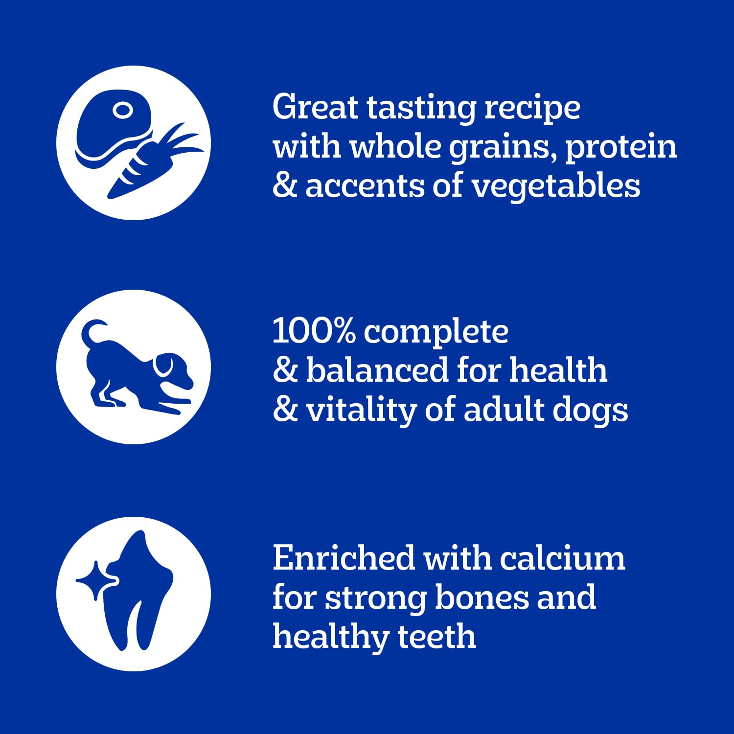 PEDIGREE Vitality+ Dry Food for Adult Dogs, Hearty Beef & Vegetable Flavour, 20kg Bag