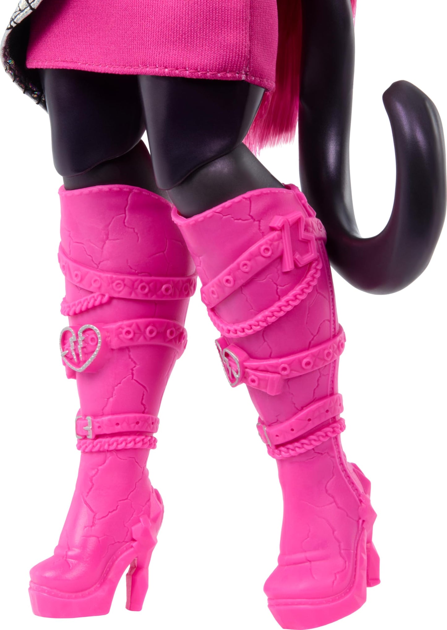 Monster High Catty Noir Doll with Pet Cat Amulette and Accessories Like Backpack, Music Book, Microphone and More 🍁 All In One Marketplace Canada