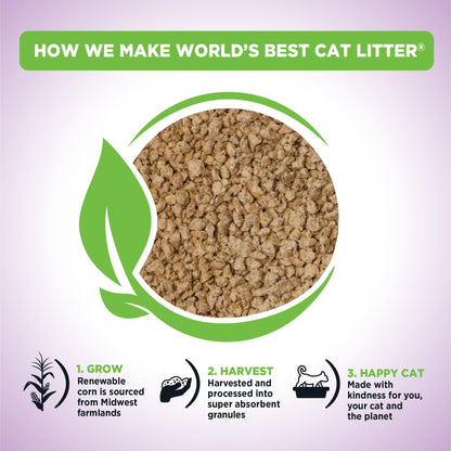 World's Best CAT Litter Multiple Cat Lavender Scented 144 eaches World's Best Cat Litter