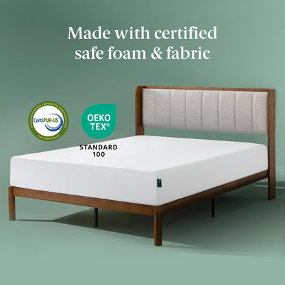 Zinus Twin Mattress - 8 Inch Green Tea Cooling Gel Memory Foam Mattress, Pressure Relief, for Cool Sleep, CertiPUR-US Certified Foam, Mattress in a Box, 10-Year Warranty, Twin Size