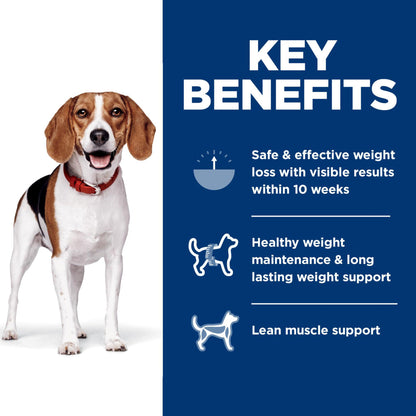Hill's Science Diet Adult Perfect Weight Small Bites Chicken Recipe Dry Dog Food, 1.81 kg Bag 🍁 All In One Marketplace Canada