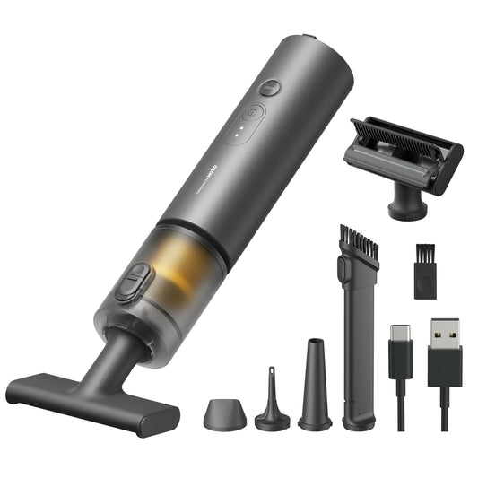 HOTO Handheld Car Vacuum Cleaner Cordless, 4-in-1 Portable Mini Vacuum with 20000Pa Strong Suction, Electric Compressed Air Duster Blower for Car, Desk, Computer, Keyboard, Home, Office Cleaning - Available at All In One Marketplace Canada