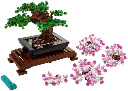 LEGO Icons Bonsai Tree Building Set - Artificial Bonsai Tree Plants for Home Decor, Adults Ages 18+ - Faux, Fake Plants for Table, Desk, Office - Birthday Gift for Men & Women - 10281 LEGO