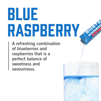 BioSteel Zero Sugar Sports Hydration Mix Variety Pack - Mixed Berry, Rainbow Twist & Blue Raspberry, 30 Packets