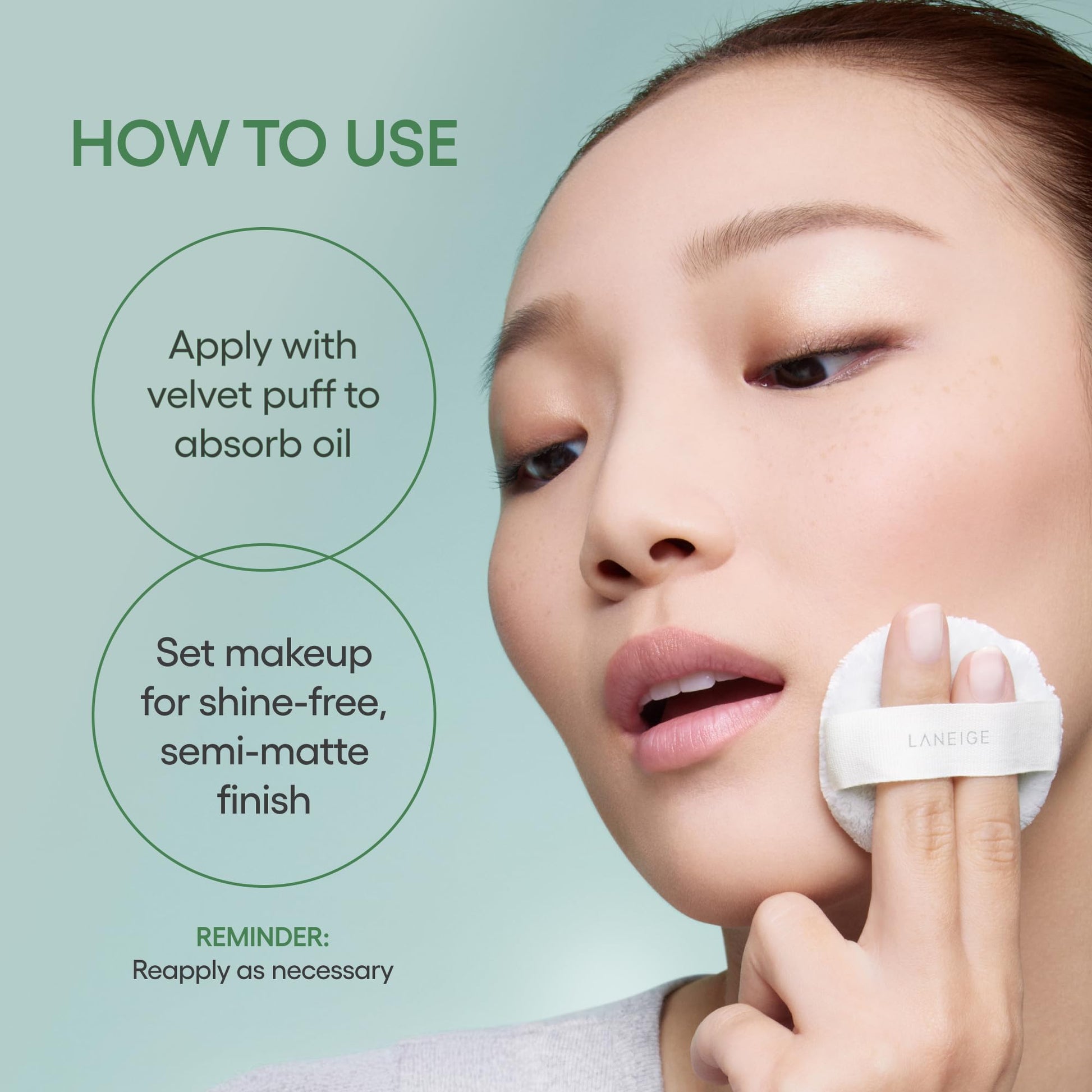 LANEIGE Neo Blurring Powder: Korean Oil-Control Compact with Pore Blurring, Smoothing Finish & Travel-Friendly, No-Spill Packaging - Available at All In One Marketplace Canada