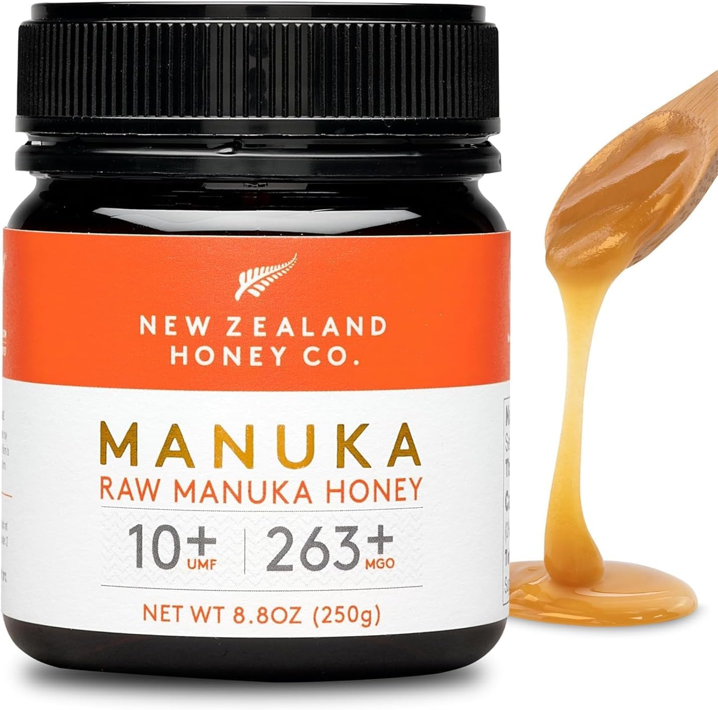 New Zealand Honey Co. Raw Manuka Honey UMF 10+ | MGO 263+ | 250g